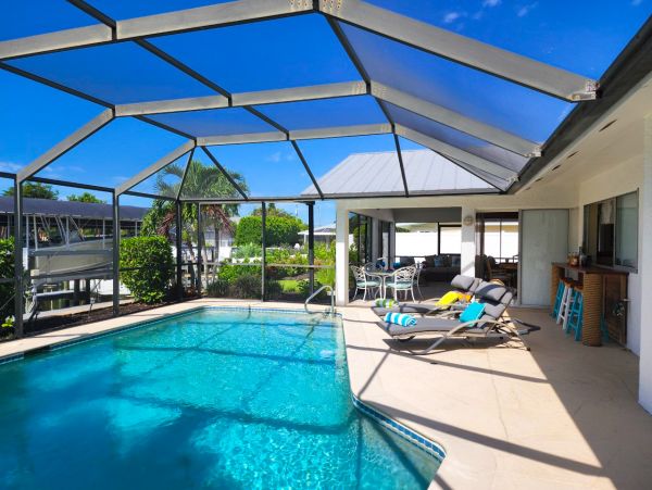 Luxury Vacation Home in Cape Coral with Private Pool Sleeps 6