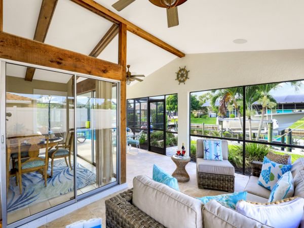 Luxury Vacation Home in Cape Coral with Private Pool Sleeps 6