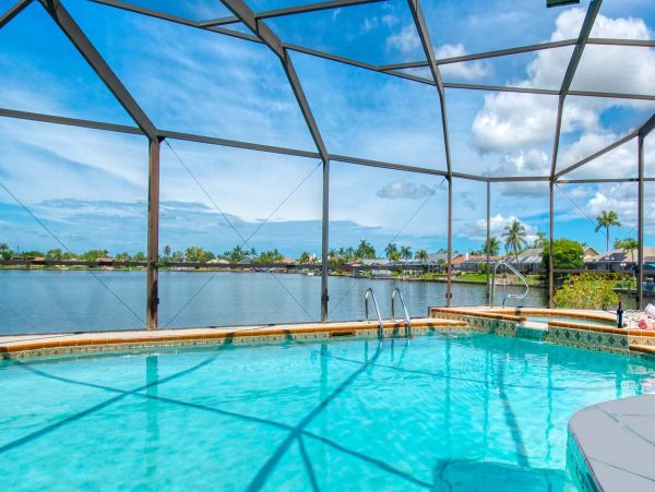 Four Bedroom Canal-Front Vacation Home in Cape Coral