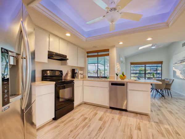 Four Bedroom Canal-Front Vacation Home in Cape Coral