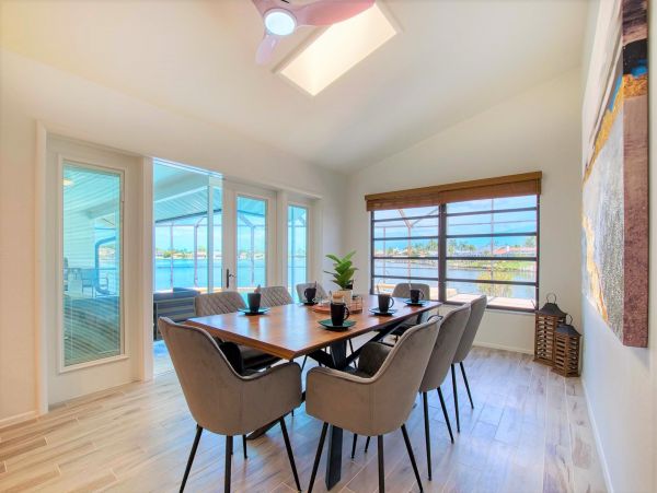 Four Bedroom Canal-Front Vacation Home in Cape Coral