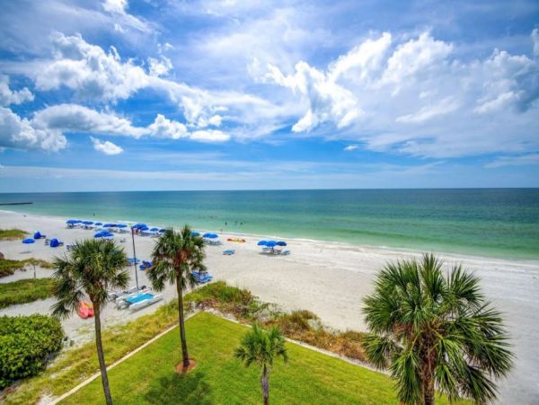 Gulf Front Longboat Key Vacation Condo Two Bedroom