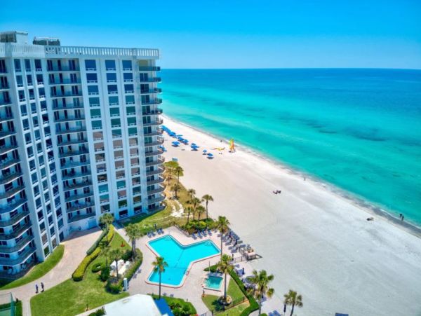 Gulf Front Longboat Key Vacation Condo Two Bedroom