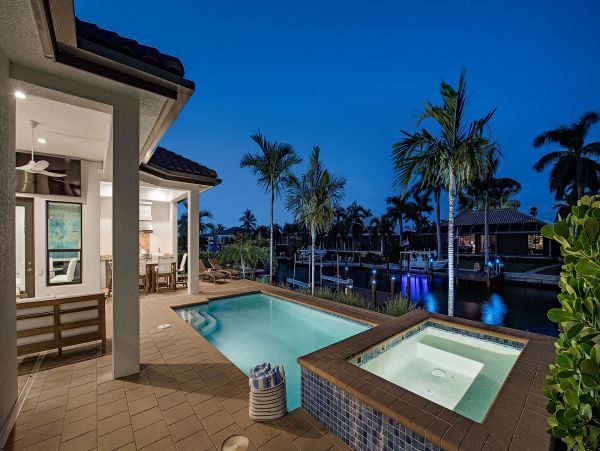 Luxury Vacation 3 Bedroom Home in Marco Island Pool & Spa
