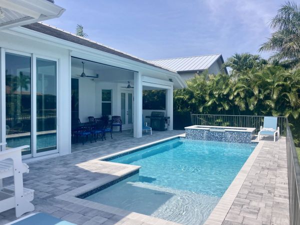 Marco Island 4 Bedroom Home with Pool & Canal View