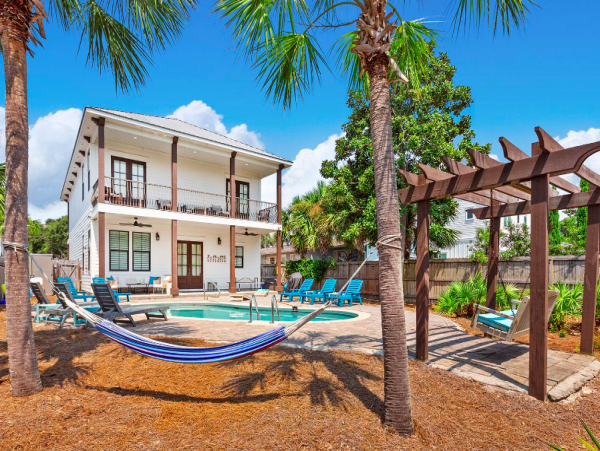Coastal Comfort in Crystal Beach - 6-Bedroom Retreat with Pool & Golf Cart