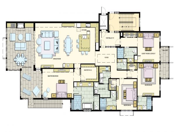 Luxury Beachfront Residence ADA Compliant