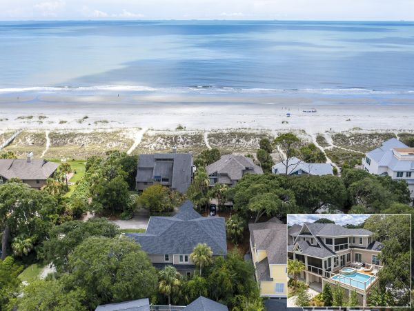 Hilton Head Luxury Vacation Rental 7-Bed North Forest Beach Home with Pool & Spa