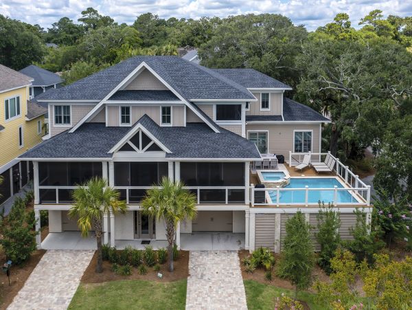 Hilton Head Luxury Vacation Rental 7-Bed North Forest Beach Home with Pool & Spa