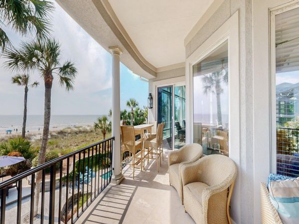 On Beach Hilton Head Vacation Home Six Bedroom