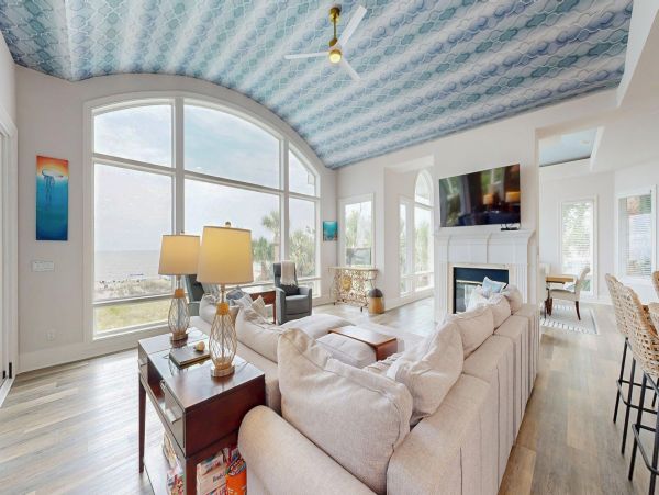 On Beach Hilton Head Vacation Home Six Bedroom