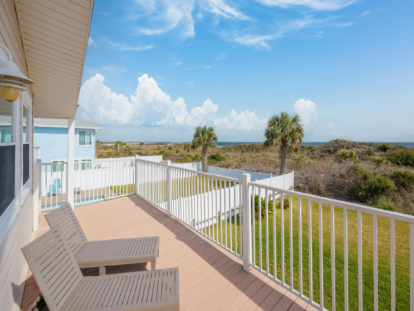Lovely 4 Bedroom Home Located on the Beach in St. Augustine