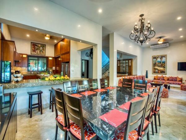 Oceanfront Tulum Vacation Pool Home Twelve Bedroom