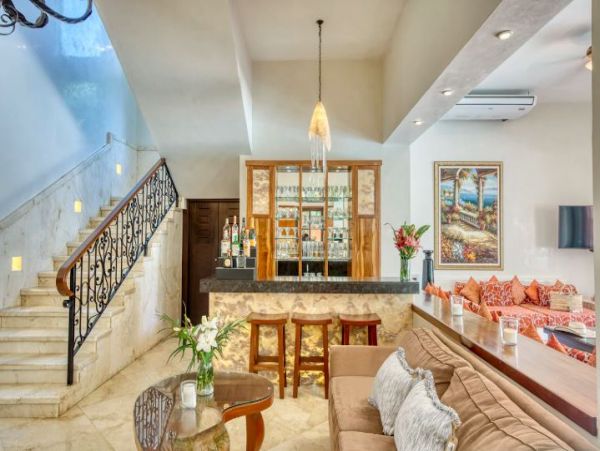 Oceanfront Tulum Vacation Pool Home Twelve Bedroom
