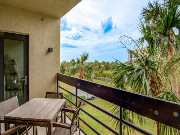 Partial Views from this Nice Beachplace Unit