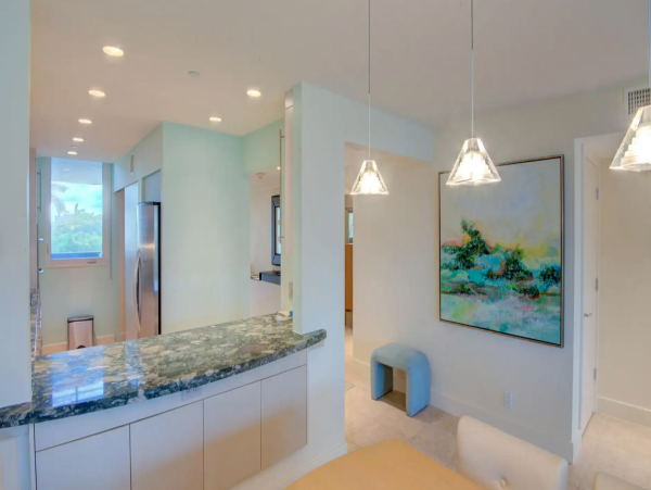 Partial Views from this Nice Beachplace Unit