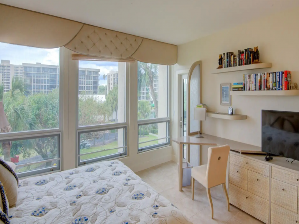 Partial Views from this Nice Beachplace Unit