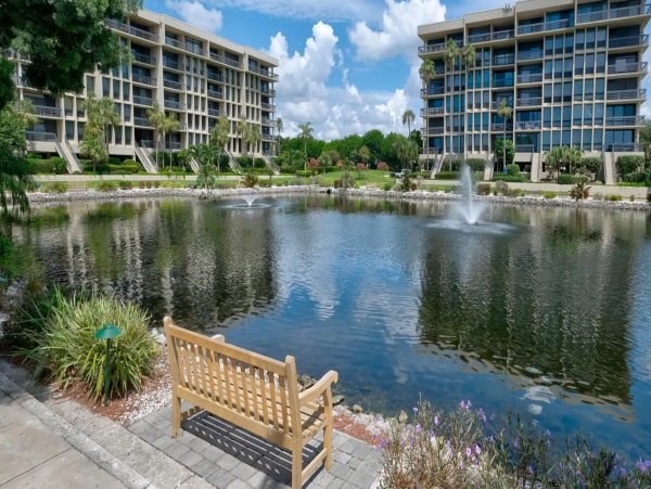 Partial Views from this Nice Beachplace Unit