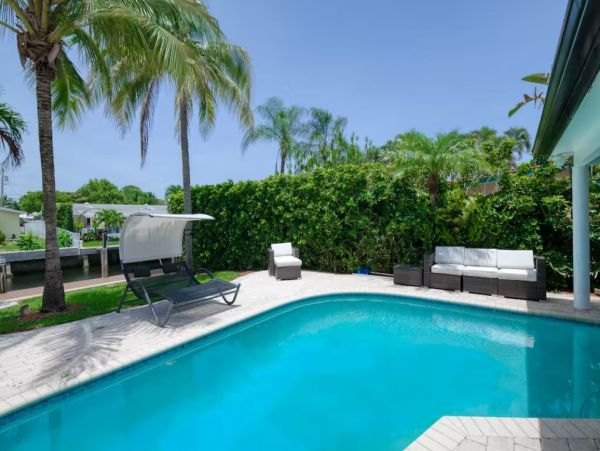 Canalfront Vacation Home with Private Pool Sleeps 6