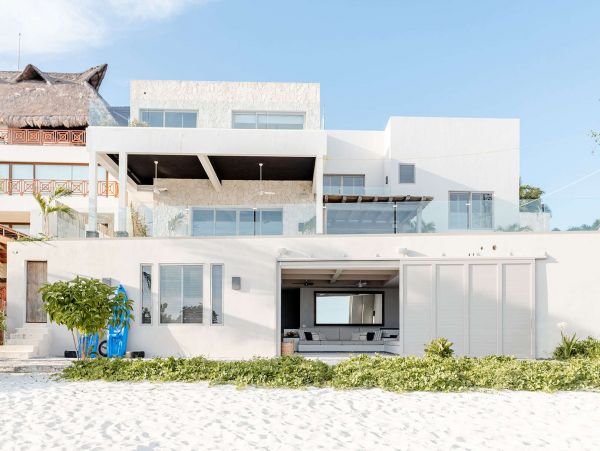 Luxury Main Villa & Beach Cottage Estate Home Flamingo Cancun
