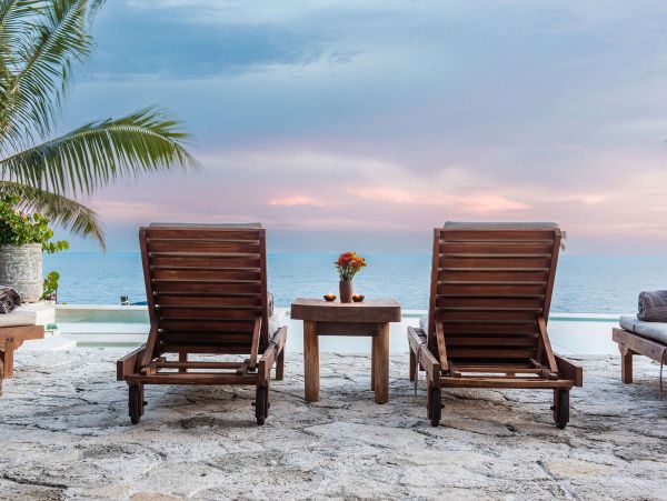 Luxury Main Villa & Beach Cottage Estate Home Flamingo Cancun
