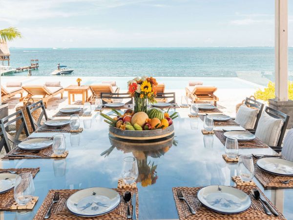 Luxury Main Villa & Beach Cottage Estate Home Flamingo Cancun