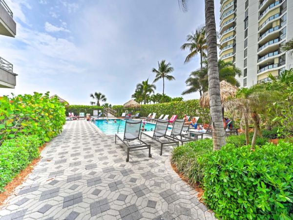 Gulf Front Marco Island Vacation Condo Two Bedroom