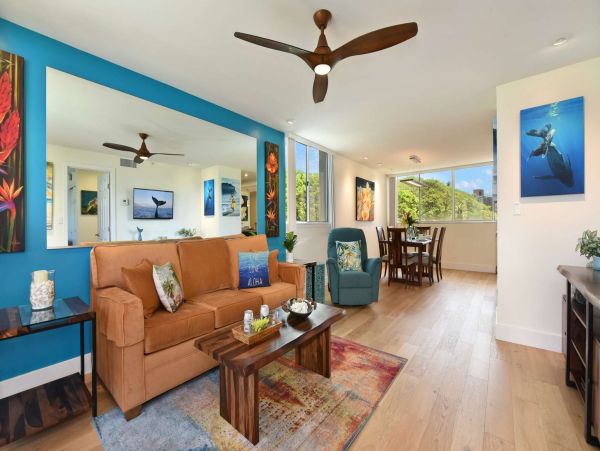 Beautiful Kahana 2 Bedroom Vacation Condo with Ocean View