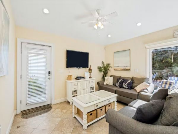 Six Bedroom Duplex with Two Pools in Holmes Beach