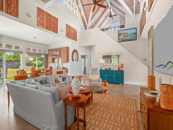 Luxury Koloa 2 Level Vacation Home with 3 Bedrooms