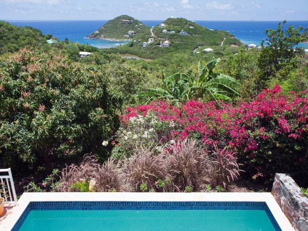St. John Vacation Pool Home Three Bedroom Ocean Views