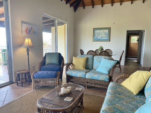 St. John Vacation Pool Home Three Bedroom Ocean Views