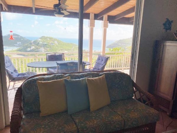St. John Vacation Pool Home Three Bedroom Ocean Views