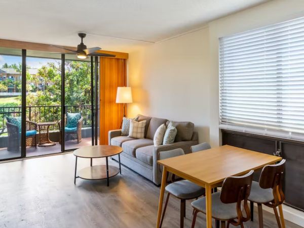 Kahana Walk to Beach Two Bedroom Vacation Condo