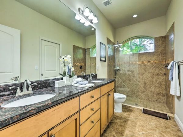 Cape Coral Three Bedroom Rental Home with Pool and Hot Tub