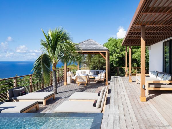 Luxury St. Barts Ocean View Vacation Pool Estate 9 Bedroom