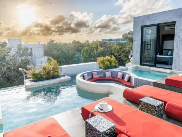 Espectacular Tulum Vacation Pool Home Ten Bedroom