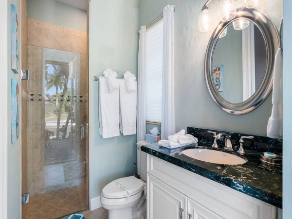 Marco Island Canal Front Five Bedroom Rental Home