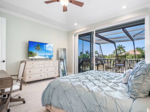 Marco Island Canal Front Five Bedroom Rental Home