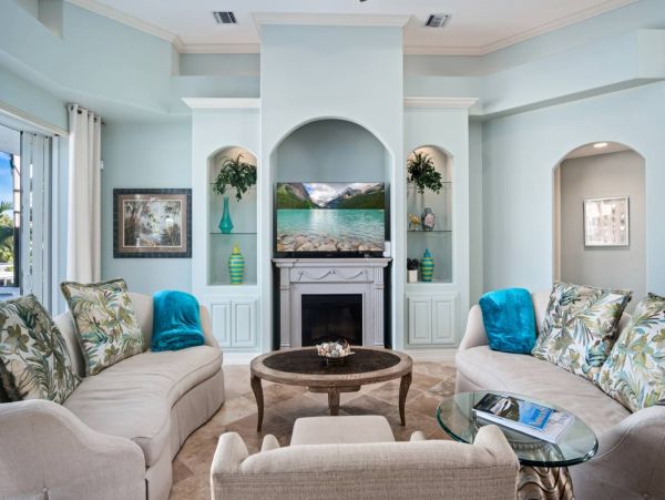 Marco Island Canal Front Five Bedroom Rental Home
