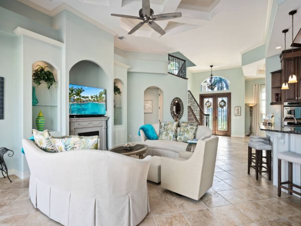 Marco Island Canal Front Five Bedroom Rental Home