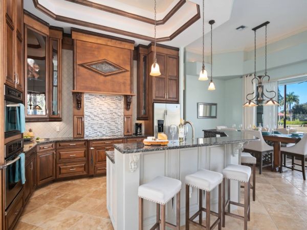 Marco Island Canal Front Five Bedroom Rental Home