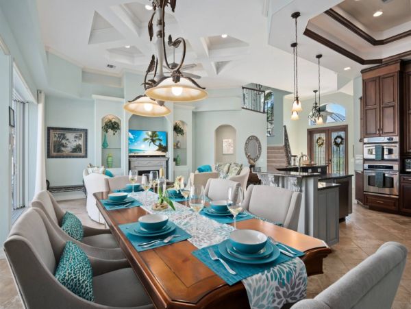 Marco Island Canal Front Five Bedroom Rental Home