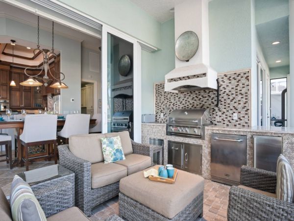 Marco Island Canal Front Five Bedroom Rental Home