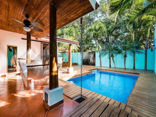 Beach Home with Pool Perfect for Relaxing Sleeps Eight Guests
