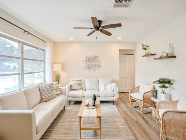 Just Delightful Clearwater Two Bedroom Cottage with Private Pool