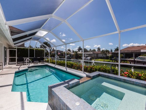 Canal View 5 Bedroom Home with Dock & Pool