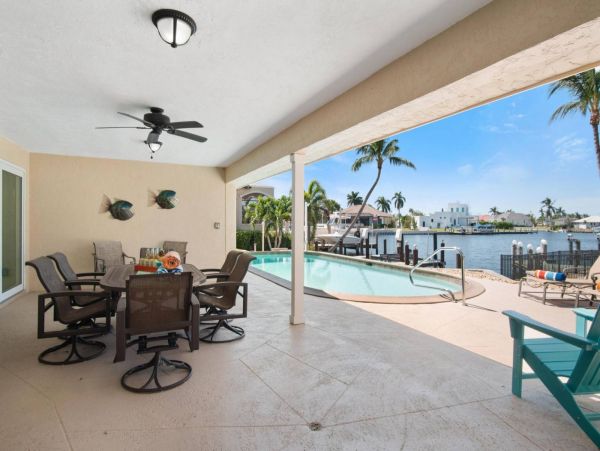Marco Island Vacation Pool Home Water Views Four Bedroom