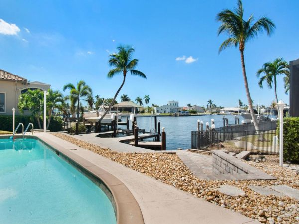 Marco Island Vacation Pool Home Water Views Four Bedroom