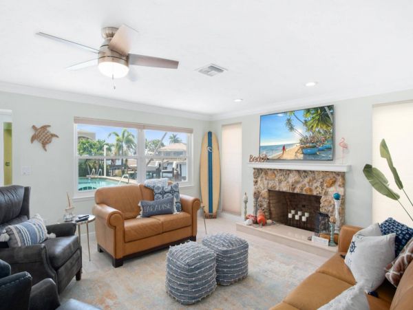 Marco Island Vacation Pool Home Water Views Four Bedroom